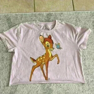 Disney Bambi crop tee